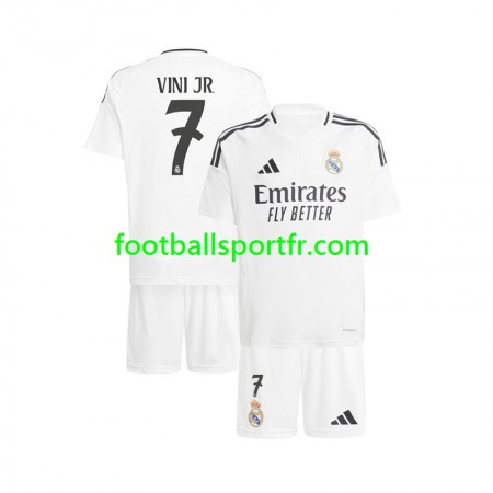 Tenue Real Madrid Vinicius Junior 7 Enfant Domicile 2024-2025 Maillot de Foot
